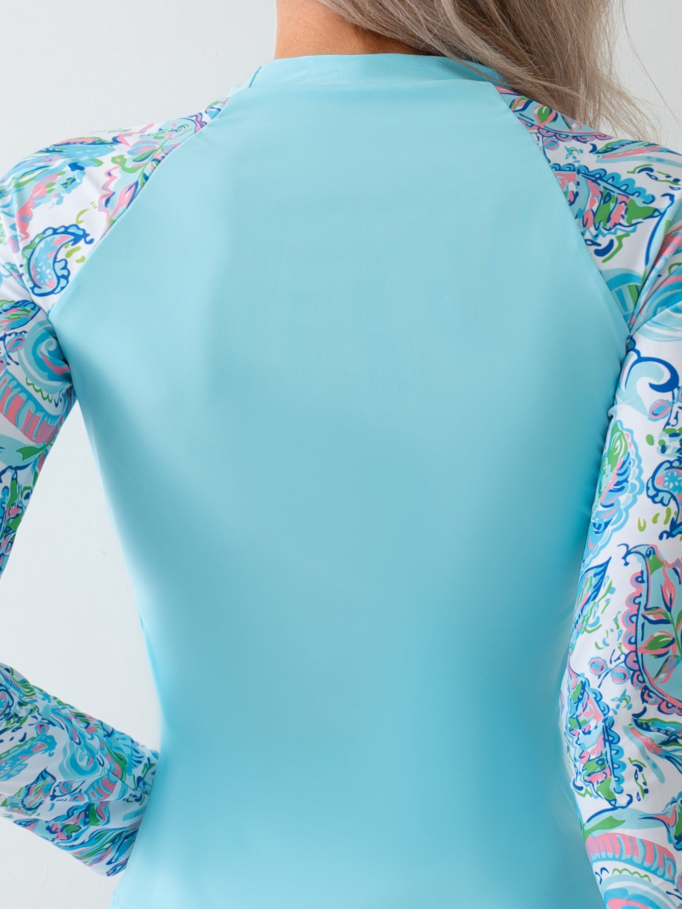 Boxer Sports Beach Print Two-piece Swimsuit