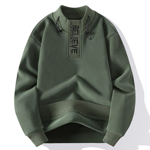 Round Neck Sweater — Men's and Women's Long Sleeves Couple Top