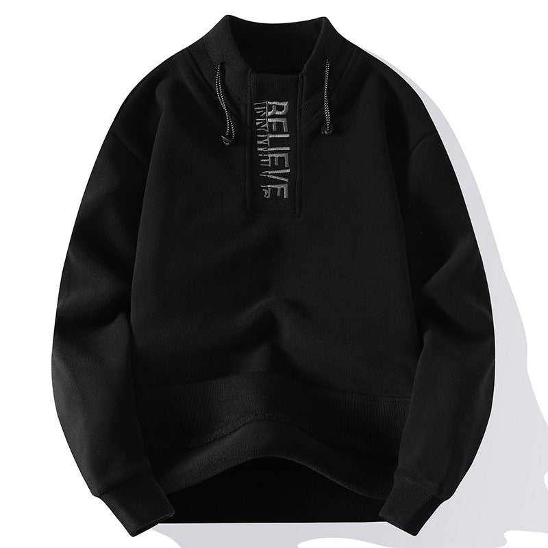 Round Neck Sweater — Men's and Women's Long Sleeves Couple Top