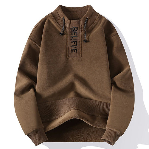 Round Neck Sweater — Men's and Women's Long Sleeves Couple Top