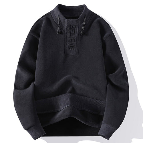Round Neck Sweater — Men's and Women's Long Sleeves Couple Top