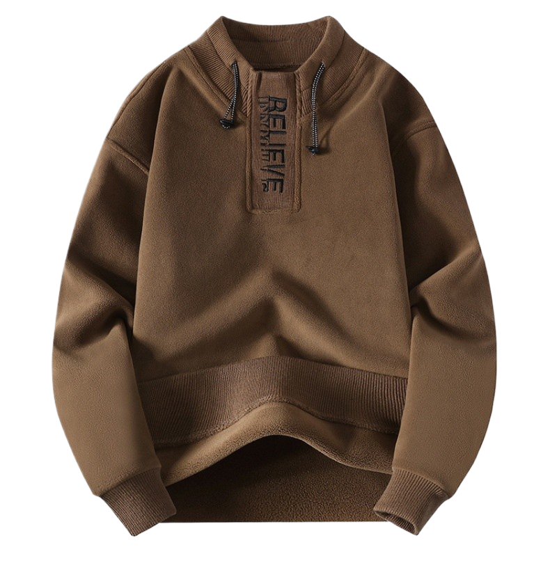 Round Neck Sweater — Men's and Women's Long Sleeves Couple Top